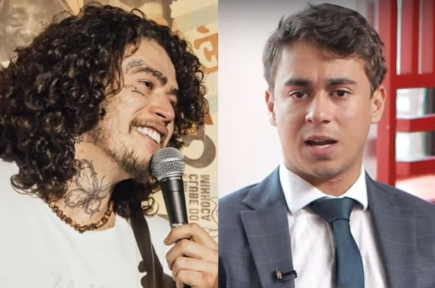 Whindersson Nunes ‘convida’ Nikolas Ferreira para um “ménage” após provocação sobre Vitão