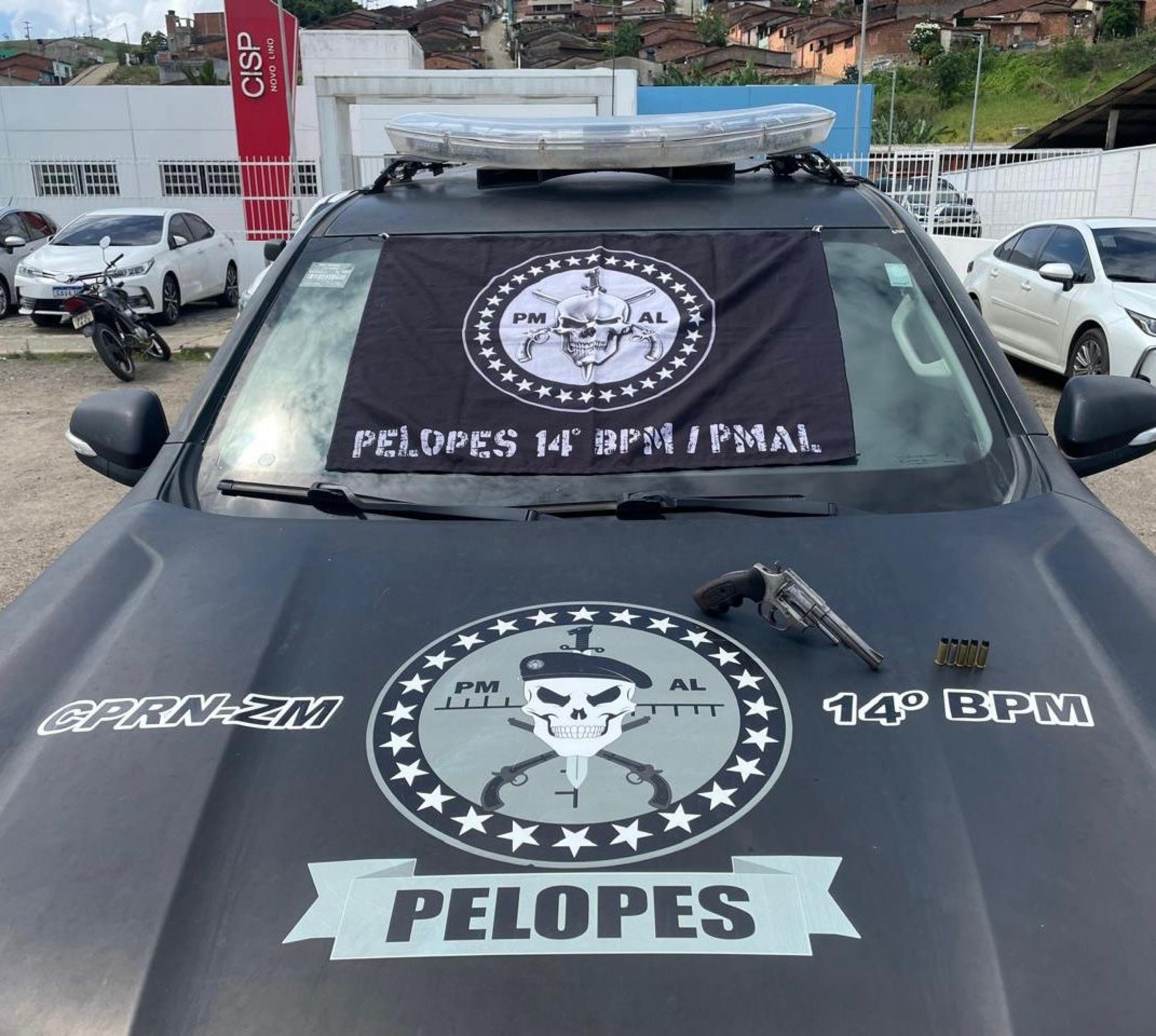 PM-AL realiza apreensão de armas e cumpre mandados por crimes sexuais