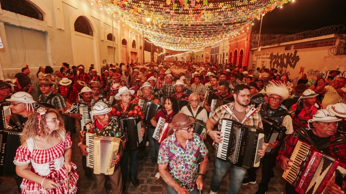 São João Raiz leva forró e quadrilhas ao Centro de Maceió nesta Quarta