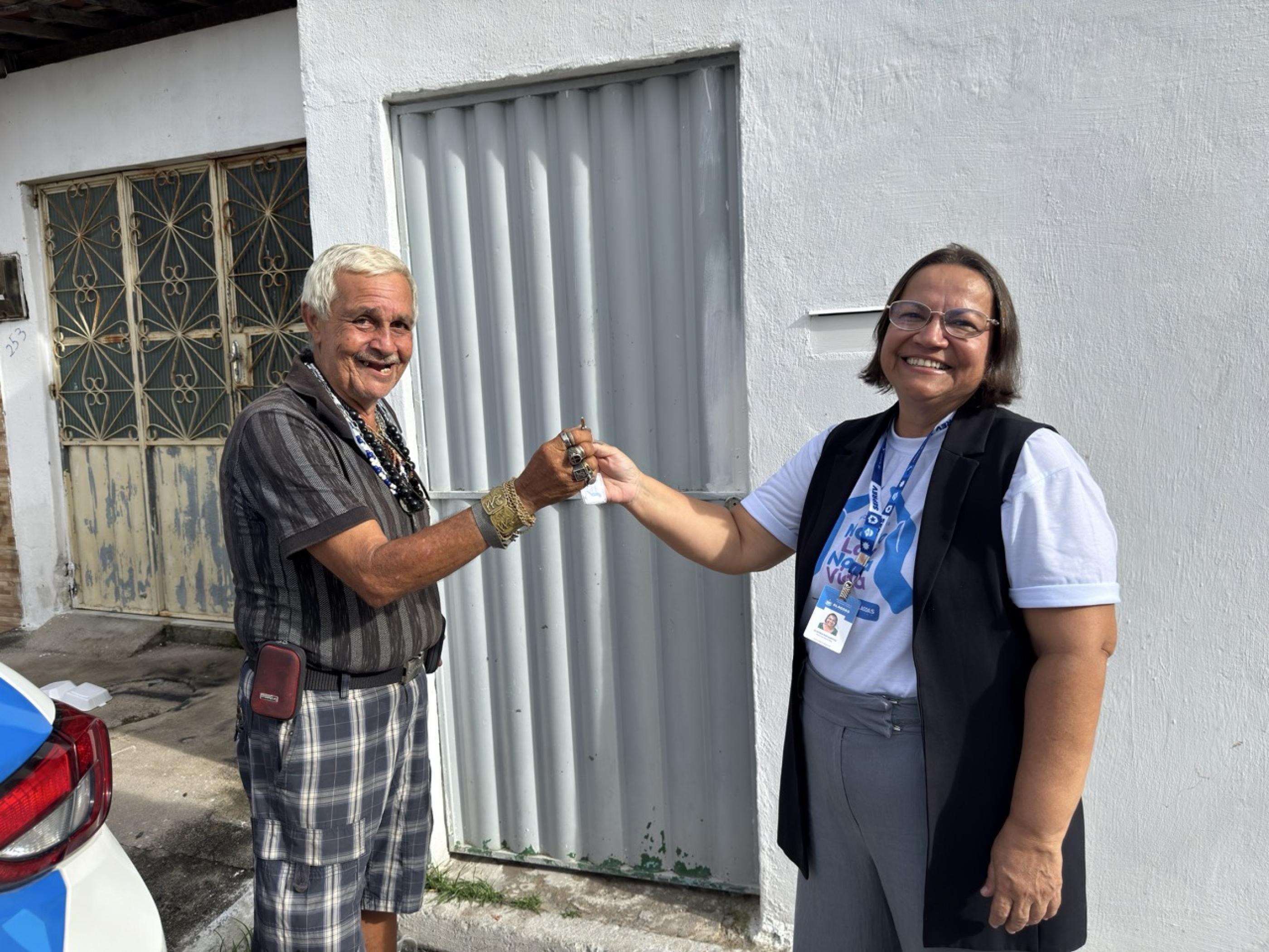 Programa Novo Lar, Nova Vida garante moradia digna a mais um beneficiário em situação de rua