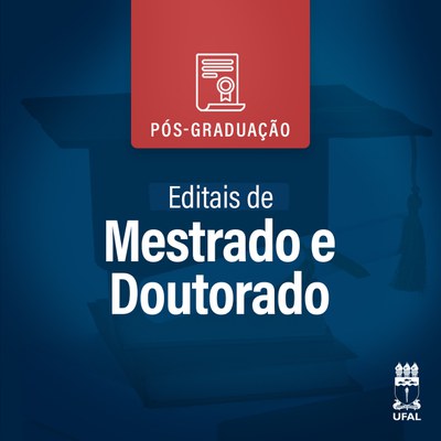 Ufal oferta mais de 120 vagas em programas de pós-graduação