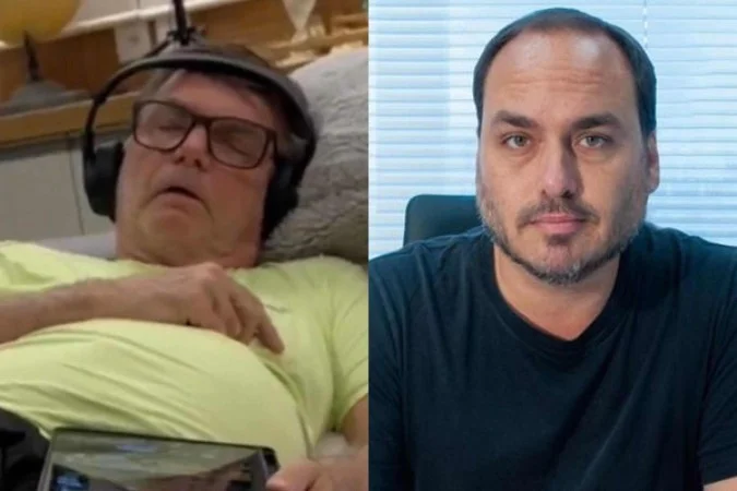 Carlos Bolsonaro divulga vídeo e alerta para agravamento da saúde do pai