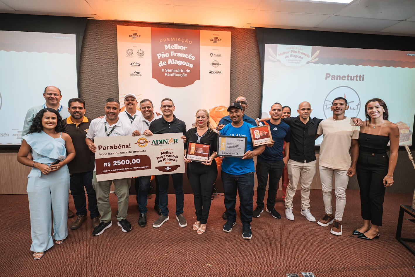 Panetutti conquista 1º lugar no concurso do Melhor Pão Francês de Alagoas