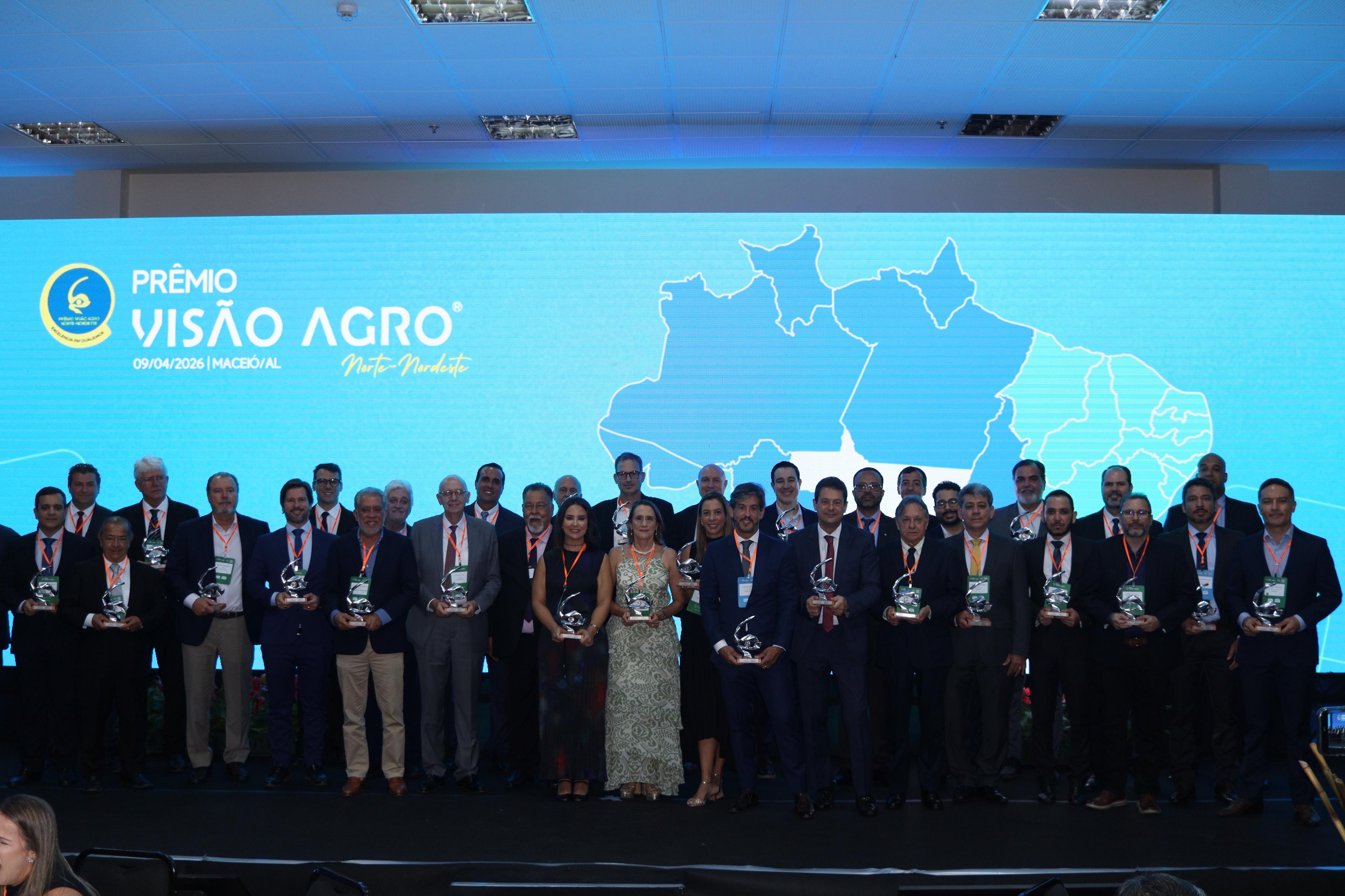 Integrantes do Sindaçúcar-AL são premiados pelo Visão Agro N/NE