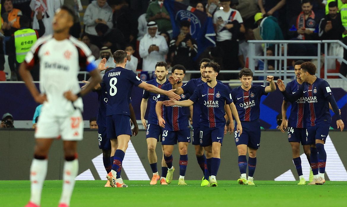 Flamengo perde para PSG e adia sonho do bicampeonato mundial