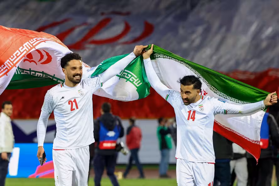 Seleção iraniana deixa recado em vestiário após jogo contra Bélgica