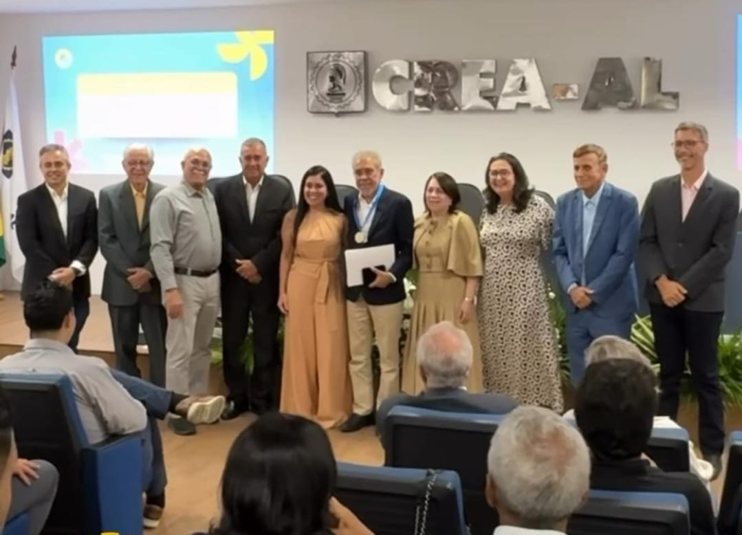 Presidente da Pindorama é homenageado pelo Crea-AL como empresário destaque do ano