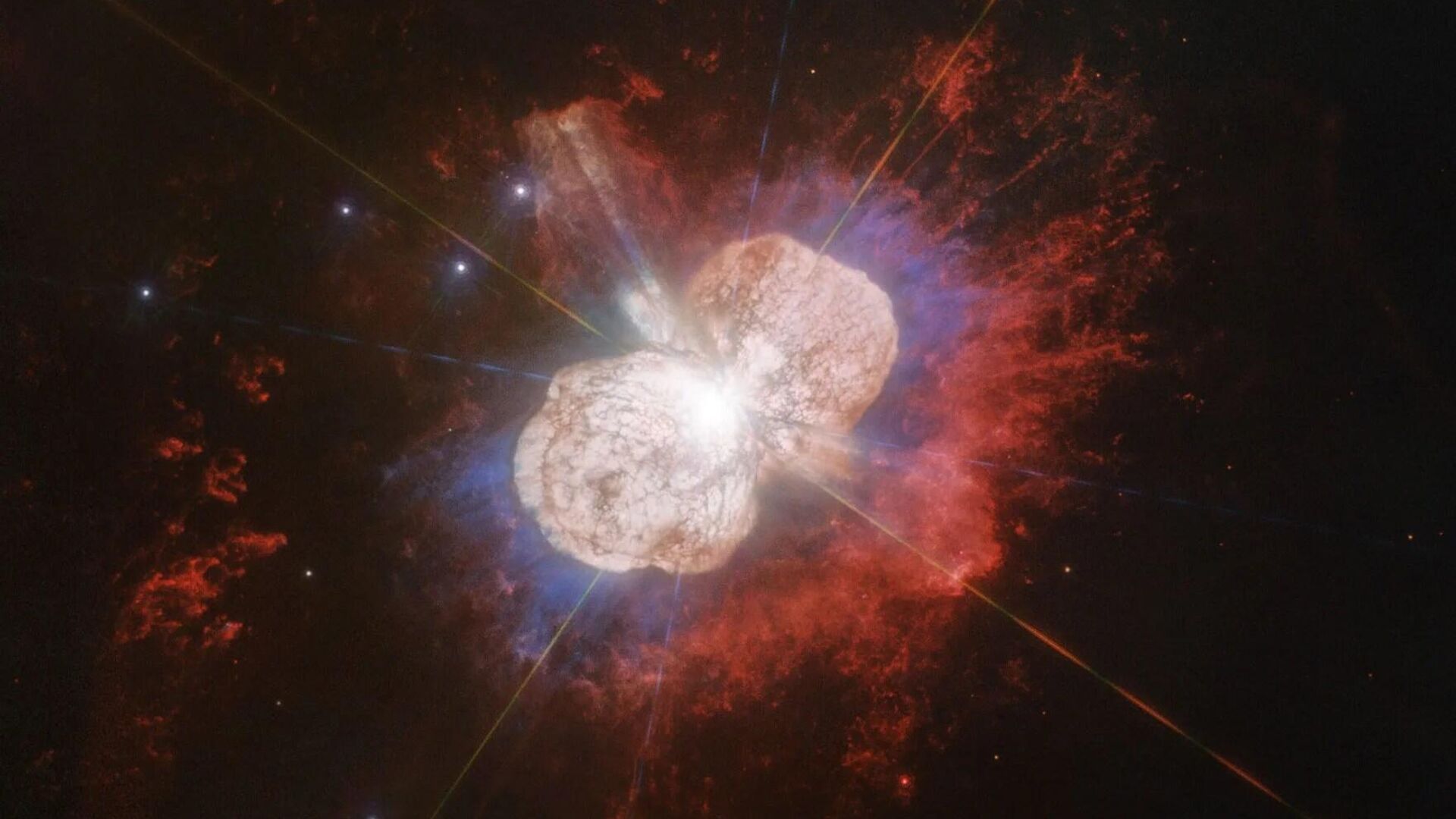 Erupções em estrelas gigantes desafiam modelos de evolução