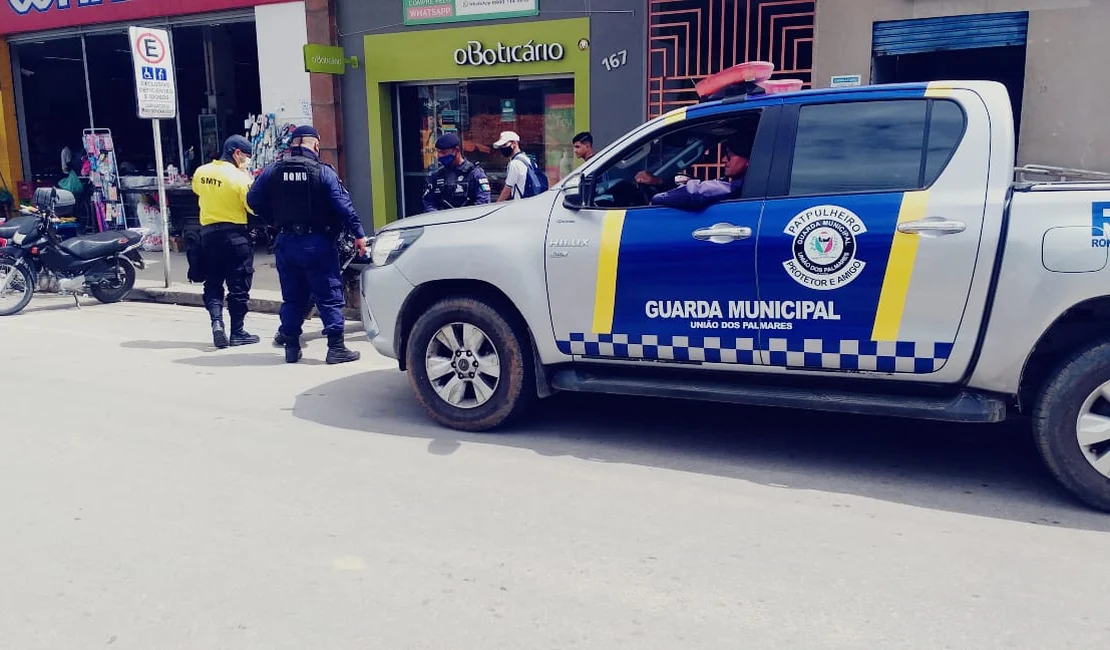 Dupla de Maceió é detida pela Guarda Municipal após sequência de furtos em União dos Palmares