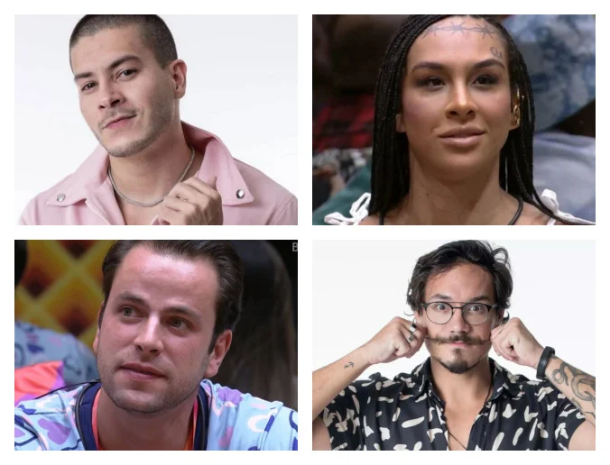 Quem você quer que vá para o quarto secreto: Lina, Gustavo, Arthur ou Eliezer?