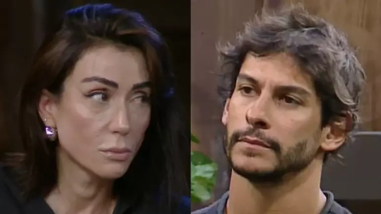 Clima entre Michelle e Shia em 'A Fazenda 17' gera especulações no confinamento; Record mostra flagra