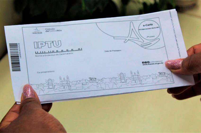 Última parcela do IPTU 2025 em Maceió vence nesta sexta (29)
