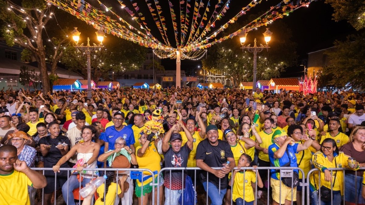 Jogo Brasil x Escócia será exibido em telões no Jaraguá