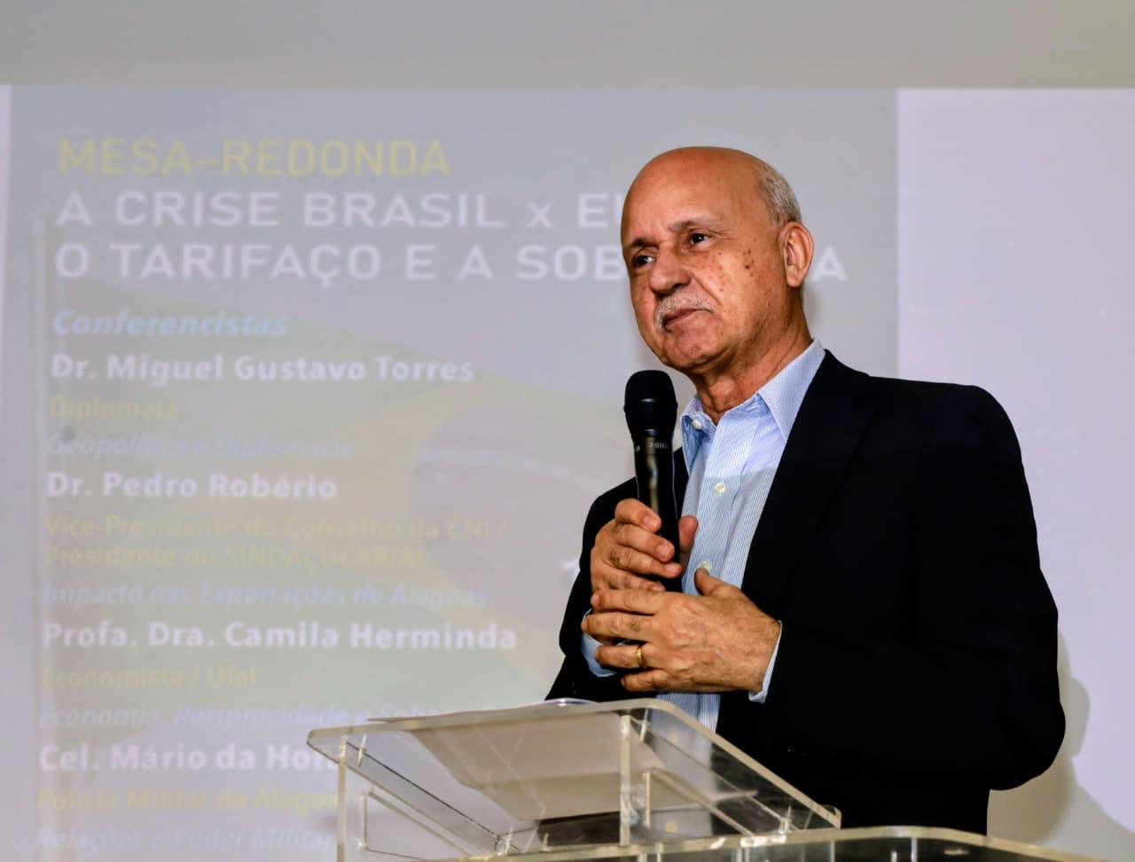 Presidente do Sindaçúcar-AL participa de debate sobre o tarifaço dos EUA