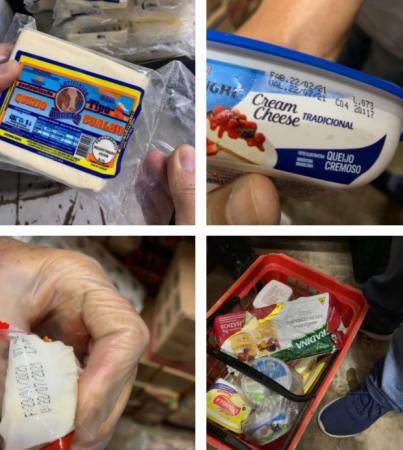 Vigilância Sanitária recolhe cerca de 1.450 quilos de alimentos impróprios para consumo
