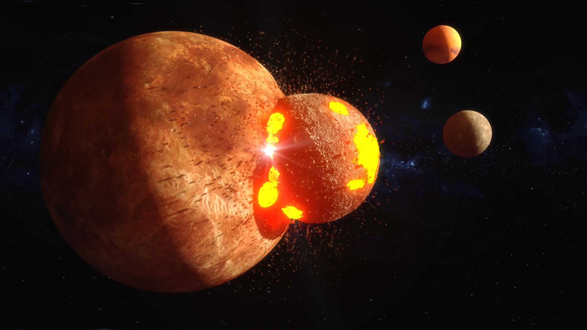 Lua perdida de Vênus pode ter sido destruída pelo próprio planeta