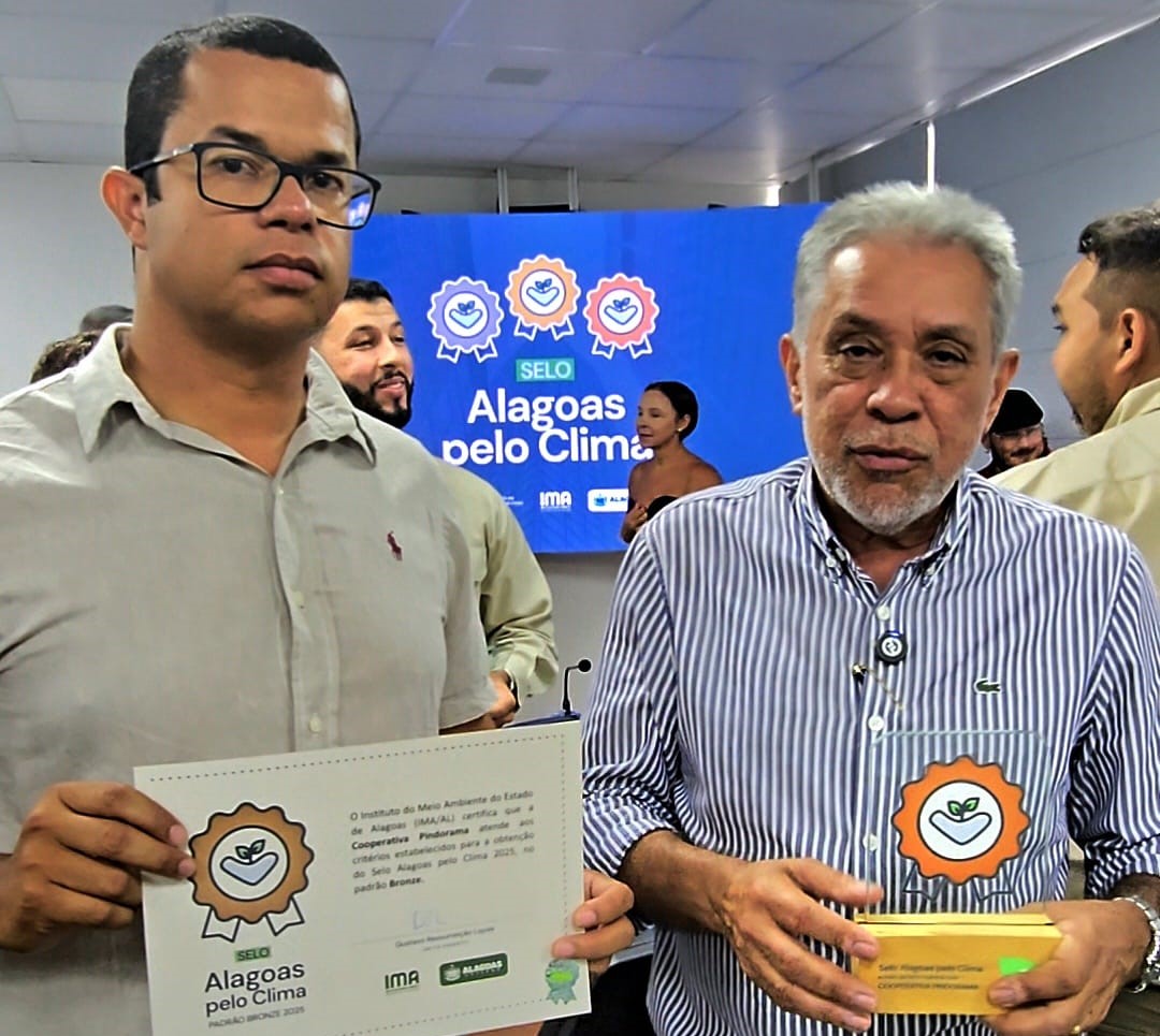 Cooperativa Pindorama recebe selo Alagoas Pelo Clima