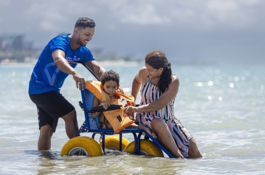 Projeto Praia Acessível passa a integrar pacotes de viagens internacionais