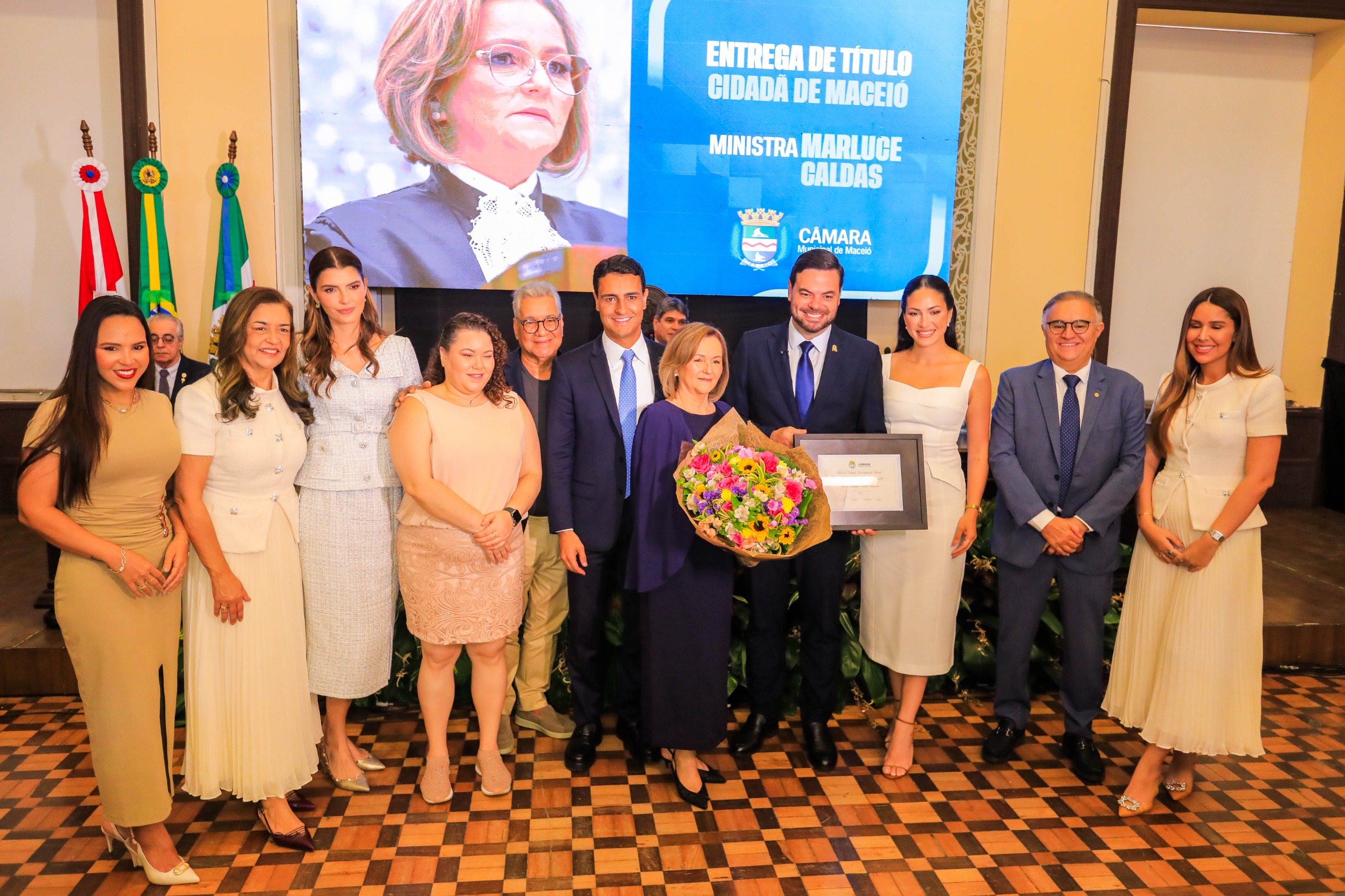 Marluce Caldas, ministra do STJ, recebe título de Cidadã Honorária de Maceió
