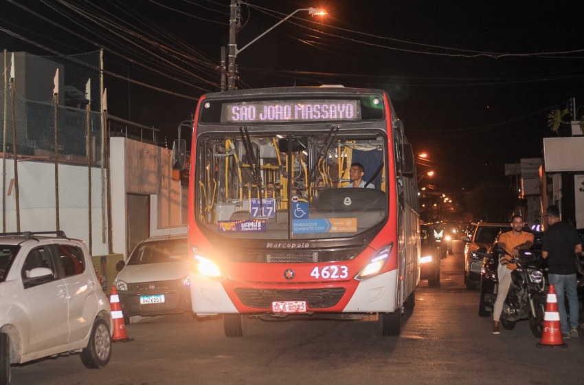 Transporte gratuito vai ligar bairros de Maceió ao São João Massayó em Jaraguá