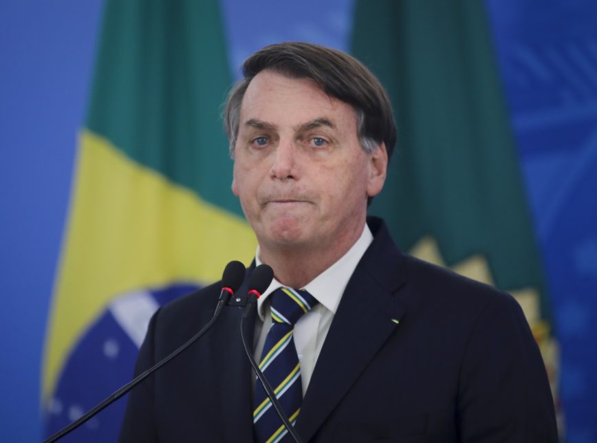 Bolsonaro se pronuncia sobre vítimas do covid-19 no Brasil