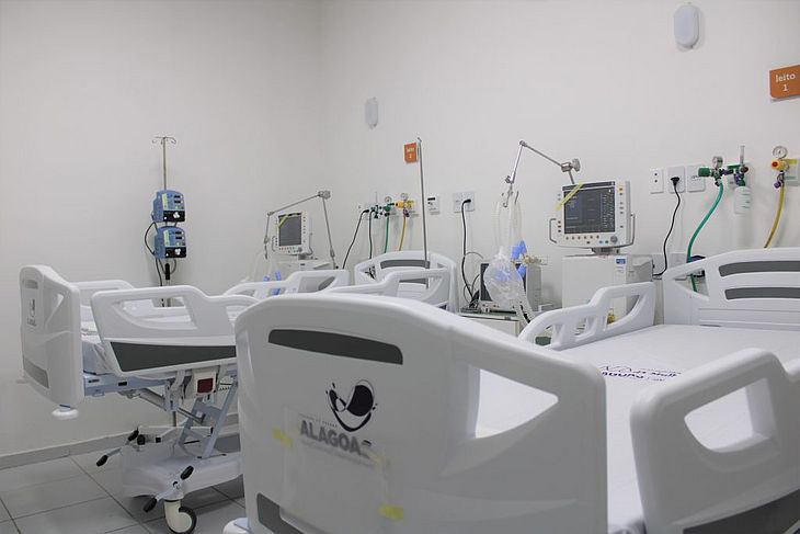Ocupação dos leitos públicos para tratamento de Covid-19 em Alagoas já chega a 53%