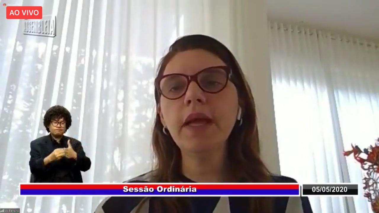 Deputada pede retirada da matéria que classifica de Fake News denuncia feita por Davi Maia