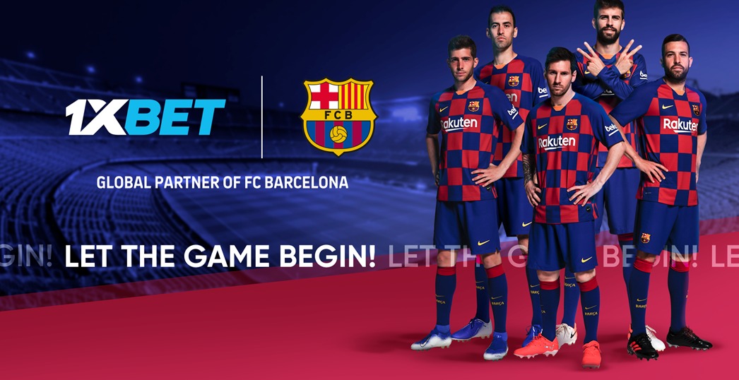 FC Barcelona adiciona 1XBet como novo parceiro global