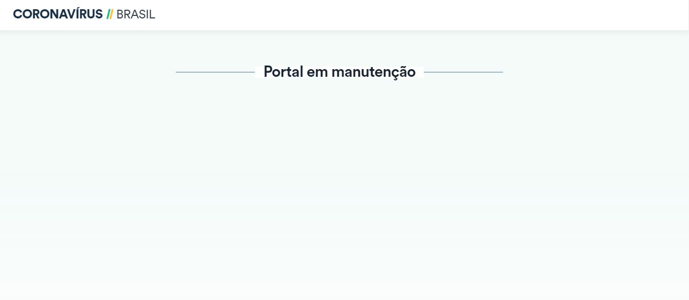 Portal de dados da Covid-19 sai do ar e Saúde fala em recontagem de mortos