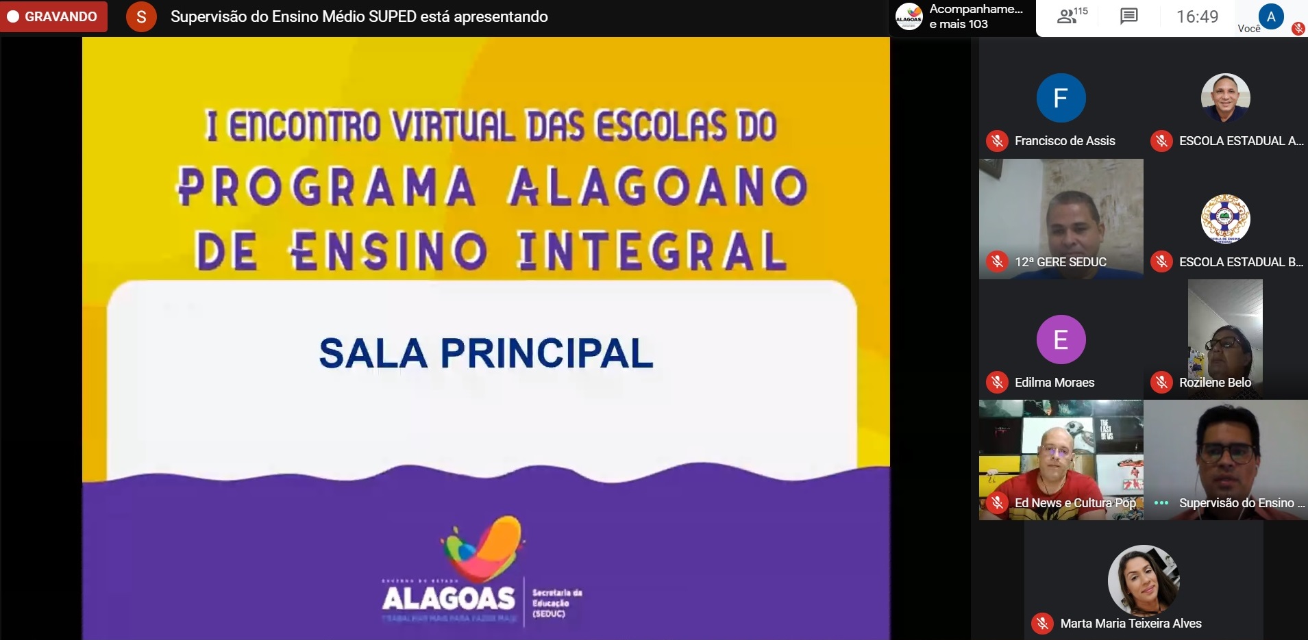 Seduc promove mais de 1.100 formações com professores