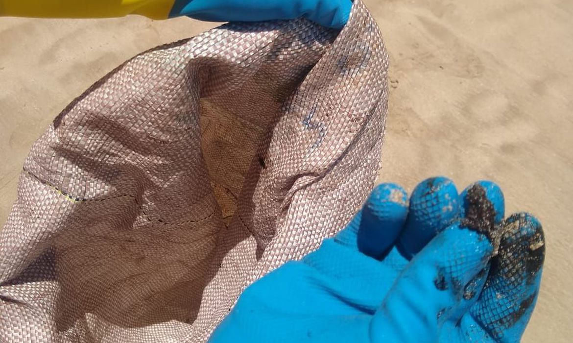 Fragmentos de óleo voltam a atingir praias de Alagoas e Pernambuco