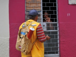 AL é o estado onde mais domicílios receberam visita de agentes de endemias