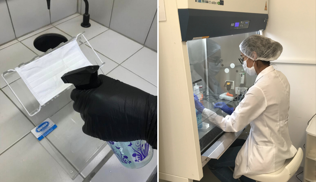 Pesquisadores da Unicamp criam spray que inativa coronavírus