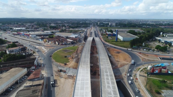 Governador anuncia fase final do viaduto da PRF