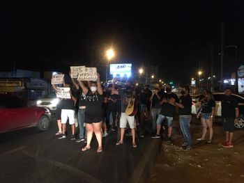 Músicos realizam protesto contra restrição de shows em AL