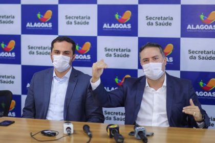 Renan Filho fará visita a prédio do programa de imunização em Alagoas