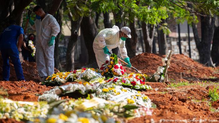 Em novo recorde, Brasil registra 1.910 mortes de Covid-19 em 24h