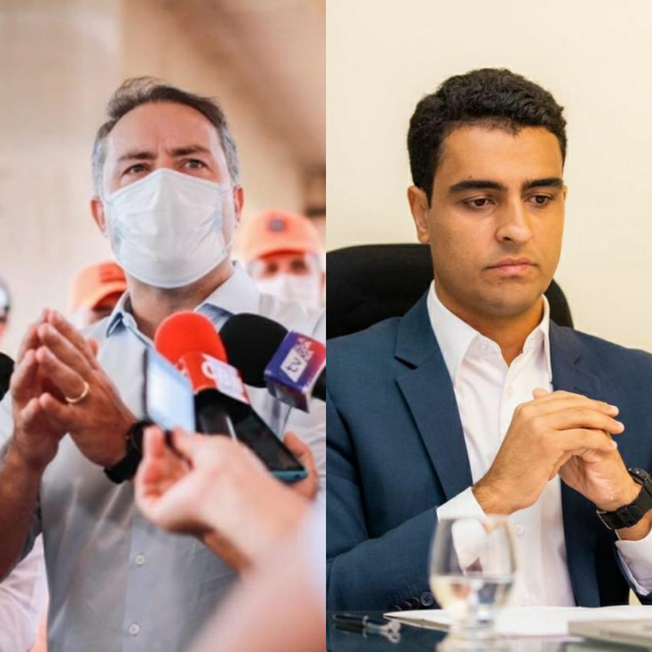 Renan Filho e JHC alinham discurso contra a Covid-19