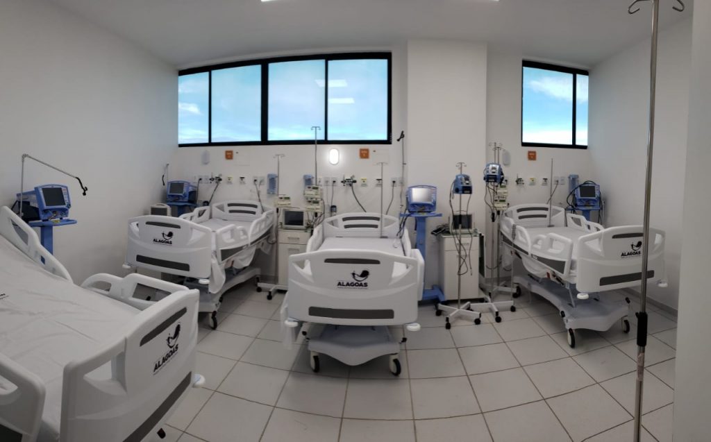 Ocupação de leitos públicos de UTI em AL chega a 81%