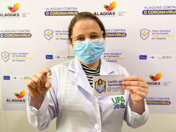 AL registra mais vacinados que casos de Covid-19