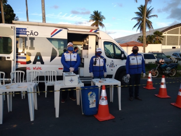Detran Alagoas reforça operação Lei Seca na Semana Santa