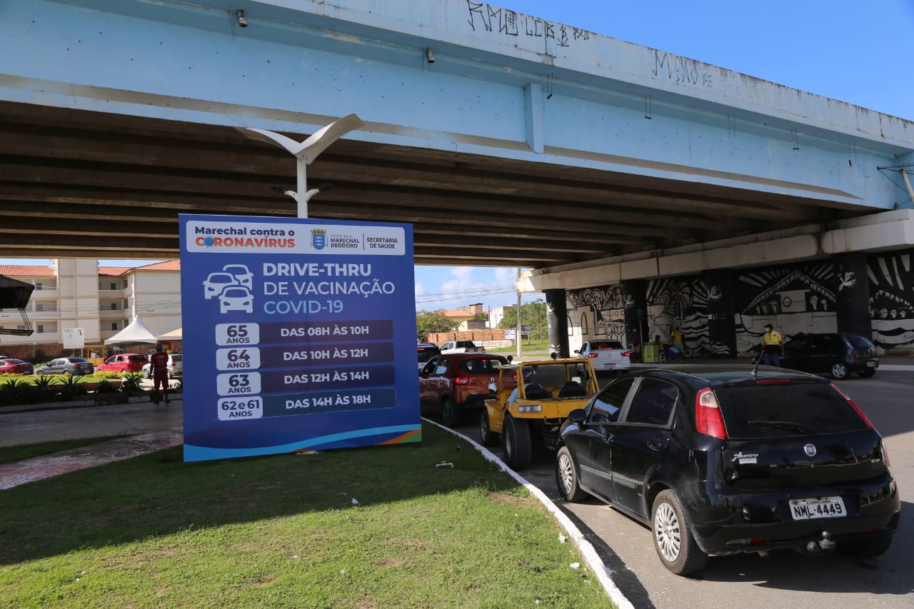Marechal Deodoro vacinou 1,4 mil moradores nesse sábado