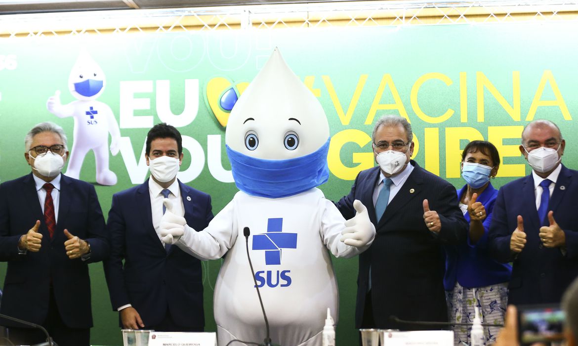 Vacinação nacional contra a gripe influenza inicia hoje (12)
