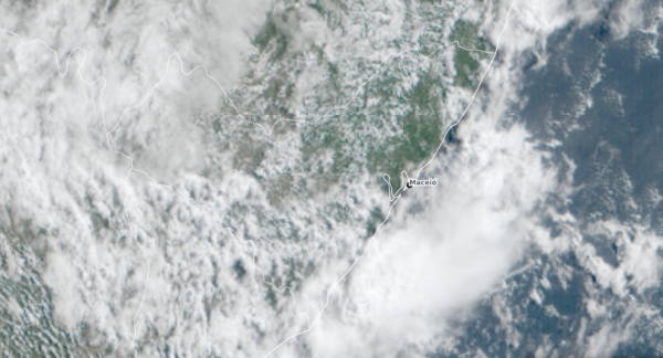 Meteorologia prevê pancadas de chuva para Litoral e Zona da Mata