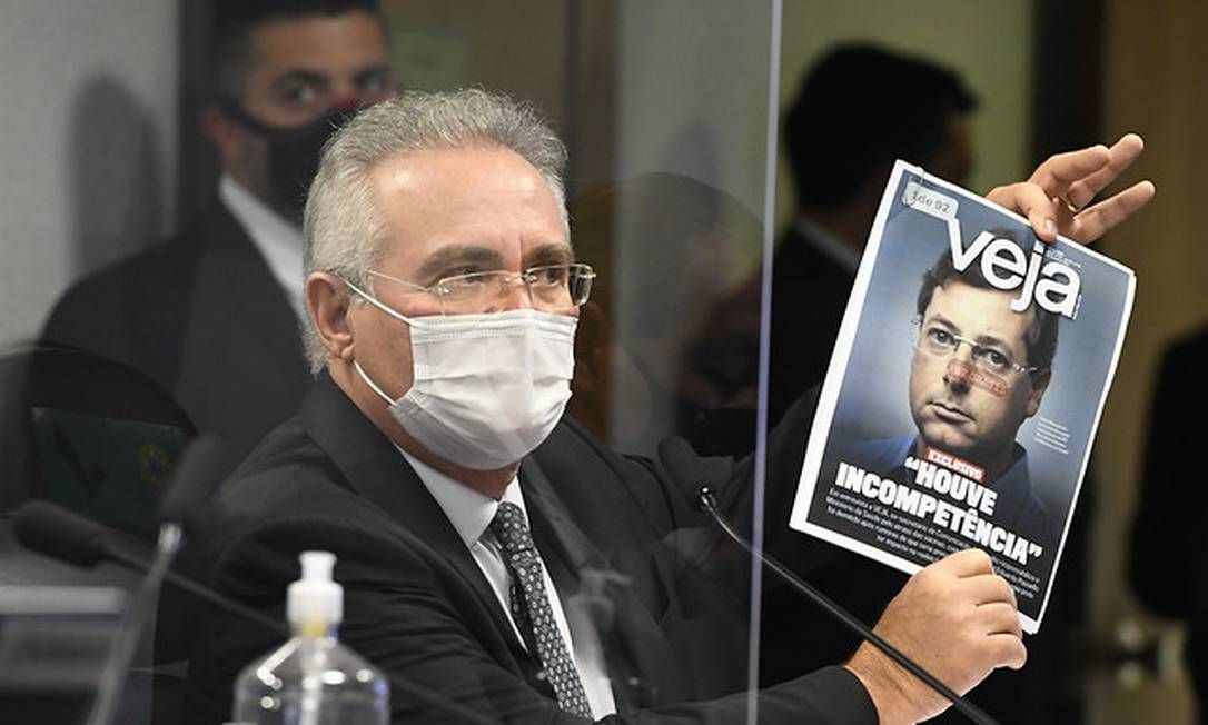 Renan diz que Wajngarten mentiu na CPI para proteger alguém