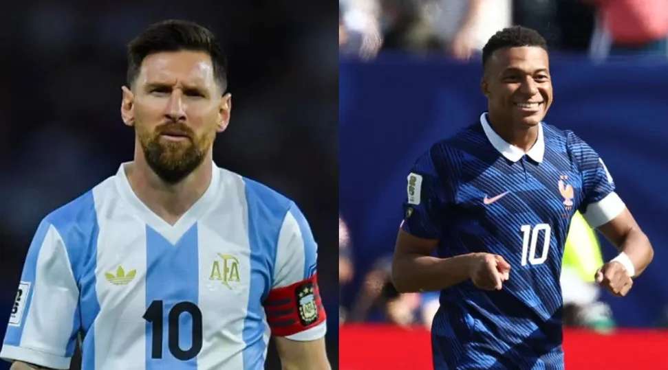 Messi e Mbappé reeditam duelo histórico na liderança da artilharia da Copa do Mundo