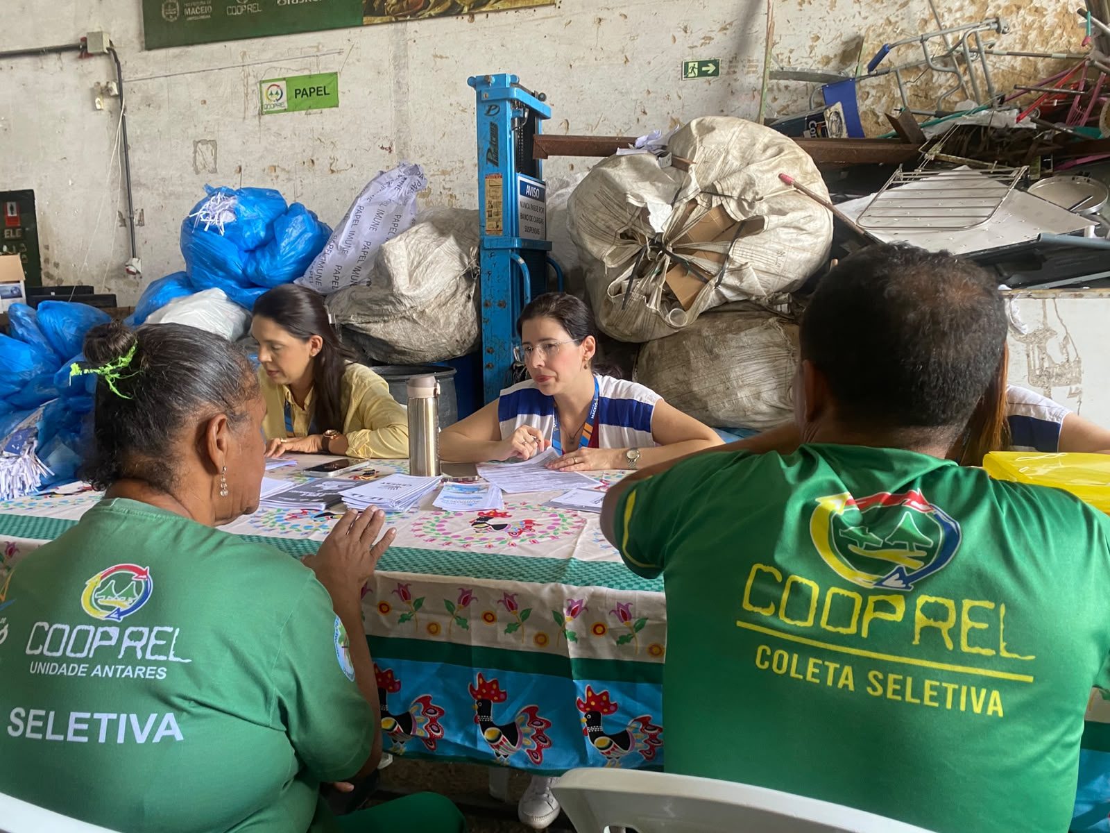 Alurb encerra ação com atendimento a todas as cooperativas de recicláveis