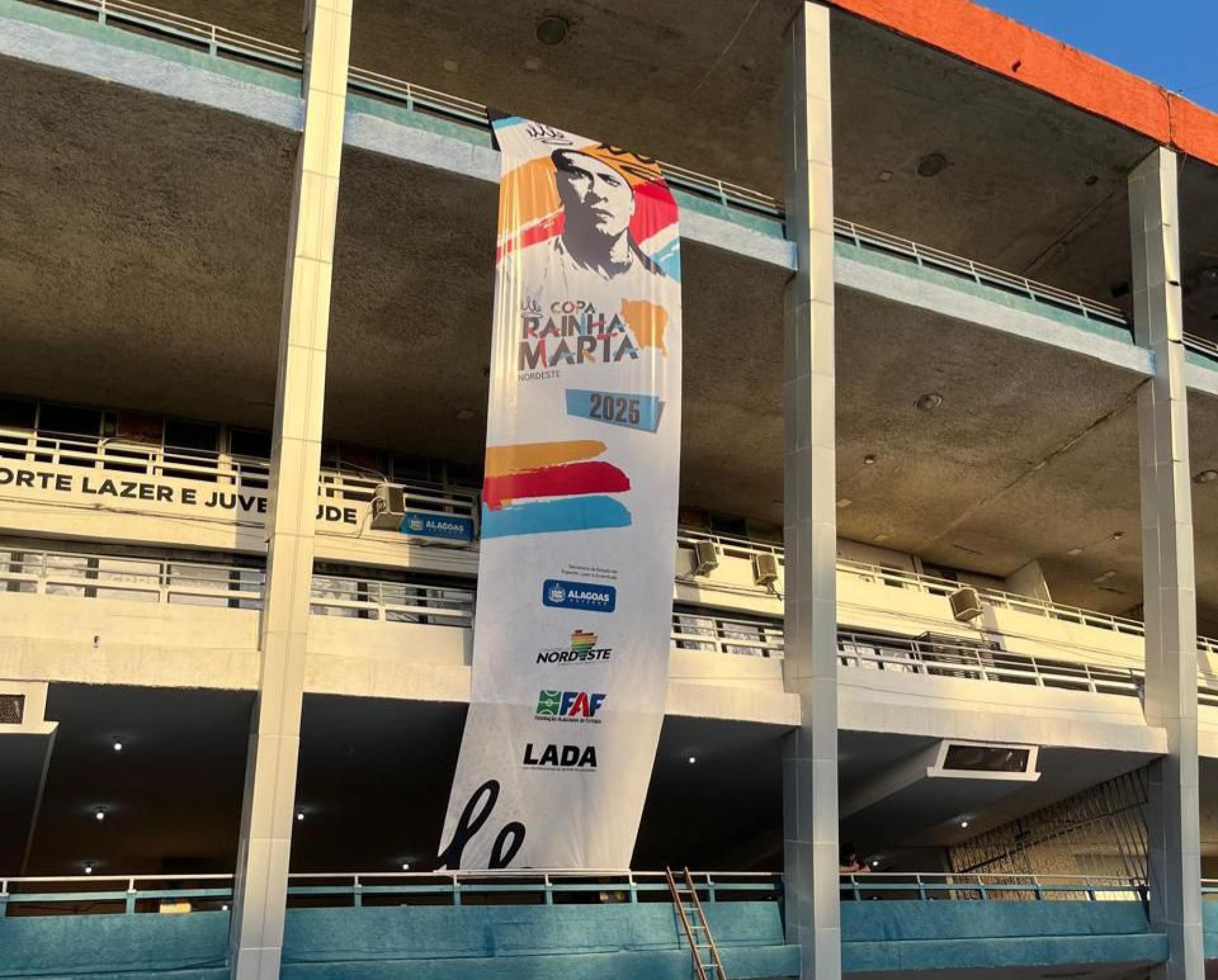 Copa Rainha Marta Nordeste começa nesta terça-feira no Estádio Rei Pelé