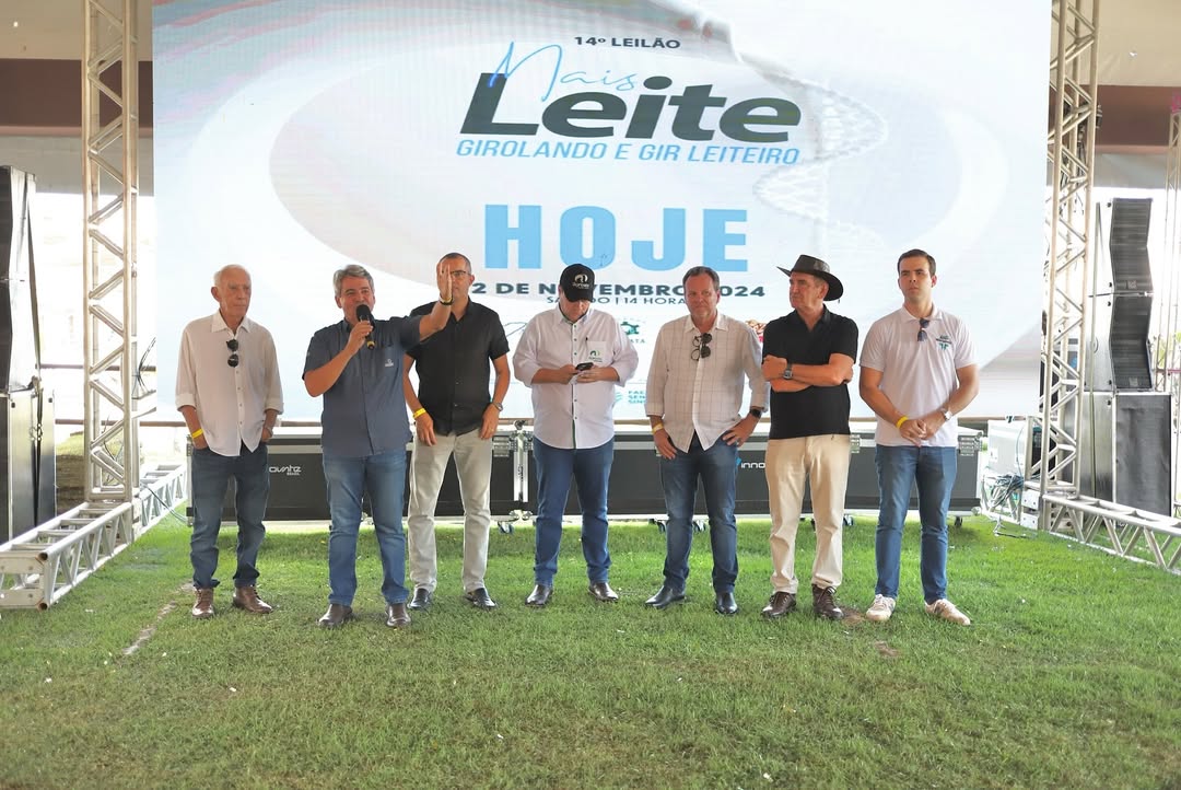 Leilão Mais Leite destaca genética de excelência com raças Girolando e Gir Leiteiro