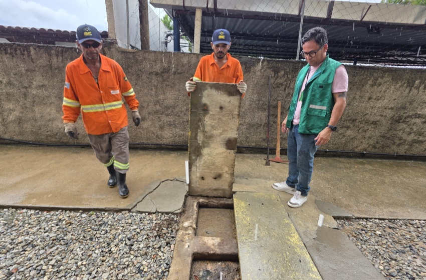 Residencial no Feitosa é multado por despejo de esgoto em galeria pluvial